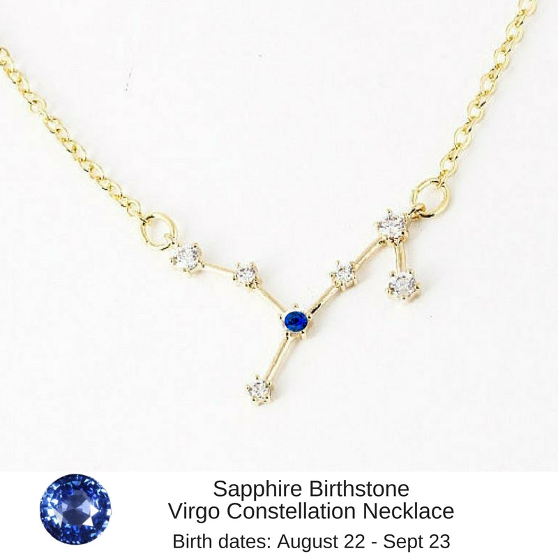 Shine By Sterling Forever Delicate Cz Constellation Pendant Necklace Silver  Libra : Target
